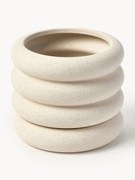 Malý kvetináč s podložkou Rudi, V 16 cm