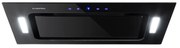 Klarstein Hektor, digestor, 52 cm, vstavaný, 467 m³/h, LED, dotykové ovládanie, sklo, čierny