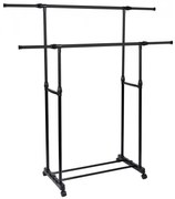 Dvojitý vešiak Dara čierny