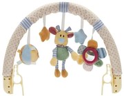 Baby Mix Hračka na kočík Kvety, medvedík a hviezdičky, 80 cm