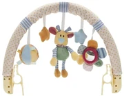 Hračka na kočík Baby Mix kvety, medvedík a hviezdičky