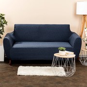 4Home Multielastický poťah na dvojkreslo Comfort Plus modrá, 140 - 180 cm, 140 - 180 cm