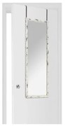 5five - Závesné zrkadlo na dvere MATCHING 94x34 cm mramorový dekor