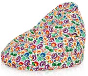 Sedací vak DROP XXL folk