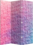 Paraván - Farebná textúra (126x170 cm)