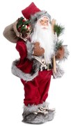 Vianočný škriatok CLAUSE Mikuláš s lyžami 713958