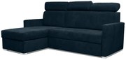 Rohová sedacia súprava Hugo mini, Modrá (Monolith 77 )