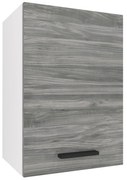 Kuchynská skrinka Belini horná 40 cm šedý antracit Glamour Wood  TOR SG40/3/WT/GW1/0/B1