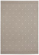 Kusový koberec Mojkoberec Original Mia 103521 Taupe – na von aj na doma, 160x230, hnedá, chodba / predsieň, Mujkoberec Original