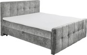 XXXLutz AMERICKÁ POSTEĽ, 160/200 cm, sivá MID.YOU - Online Only spálne - 002220050103