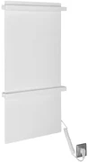 Sapho Sapho, ELMIS elektrický sušiak uterákov 400x800 mm, 120 W, hliník, biela mat, EB420