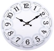 Nástenné drevené hodiny Dakls Mugs, ⌀ 34 cm