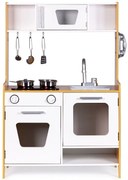 Drevená detská kuchynka so svetlom a zvukom