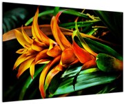 Obraz oranžovej kytice (90x60 cm)