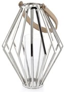 LAMPÁŠ GEO 41X31 CM STRIEBORNÁ