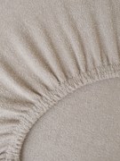 Froté plachta 90 × 200 cm - cappuccino