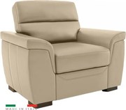 Kožené kreslo ROSSO II, cappuccino (cappuccino 313)