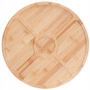 Bambusová otočná doska Gracja na servírovanie