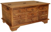Konferenčný stolík 90x45x60 indický masív palisander Natural
