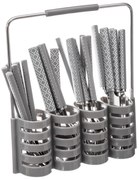 Príborový set so stojanom Diamond 24ks