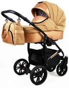 Kombinovaný kočárek Raf-pol Miracle - Gold Braid (2-kombinácia)