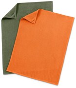 Kuchynské utierky z vafľového piké, 2 ks