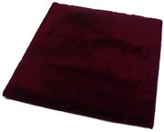 ROUTNER Kúpeľňová predložka UNI COLOR Bordó 10104 - Bordó / 50 x 50 cm 10104