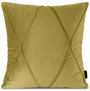 DEKORAČNÁ OBLIEČKA NA VANKÚŠ NALA 1 45X45 CM HORČICOVÁ