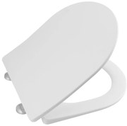 Aqualine Aqualine, VERMET WC sedátko, Soft Close, biela, VRS008