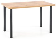 Jedálenský stôl Modex 2 Maxi, dub wotan / čierna