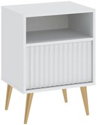 Nočný stolík 1S Barcelona biela