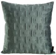 DEKORAČNÁ OBLIEČKA NA VANKÚŠ RIA3 45X45 CM TMAVOMÄTOVÁ