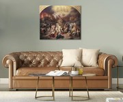 Obraz na plátne Wilhelm von Kaulbach - Zničenie Jeruzalema Titom | rôzne rozmery