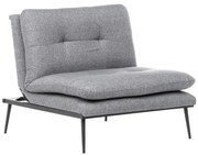 Rozkladacie kreslo SPEAKY sivé