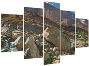 Obraz - John Singer Sargent, Simplon Pass, reprodukcia (150x105 cm)
