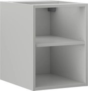 Mexen Box-A, otvorená skrinka s policou 35 cm, sivá matná, 91AX2-0350-470-0-62