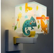 Dalber 63319 - Detské nástenné svietidlo HAPPY JUNGLE 1xE27/15W/230V