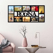 DUBLEZ | Rodinný fotorámik na stenu