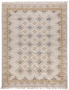 Ručne viazaný kusový koberec Sultan DESP P87 Ivory White Gold, 80x150, béžová, viacfarebná, chodba / predsieň, Diamond Carpets India