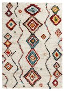 Krémovobiely koberec Mint Rugs Geometric, 120 x 170 cm