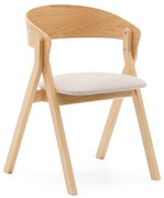 Jedálenská stolička v prírodnej farbe Godia – Kave Home