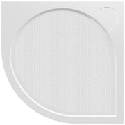 Gelco Gelco, ARCA sprchová vanička z liateho mramoru, štvrťkruh 100x100x3cm, R550, PA551