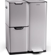 Klarstein Tiyo 3 v 1, kôš na odpadky, 60 litrov, vyberateľný kôš, s mäkkým zatváraním