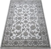 DY Sivý vzorovaný koberec Enigma 01 Rozmer: 80x150 cm