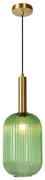 Lucide 45386/20/33 - Luster na lanku MALOTO 1xE27/40W/230V pr. 20 cm zelená