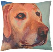 Povlak na vankúš s motívom labradora Psy - 43 * 43 cm