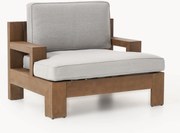 Záhradné kreslo z akáciového dreva Joshua