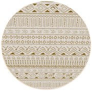 TZ Okrúhly vzorovaný koberec Sahara Rozmer: 90 cm