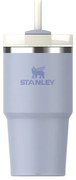Fialová termoska so slamkou z nehrdzavejúcej ocele 600 ml Quencher H2.0 FlowState Tumbler Dew Drop – Stanley