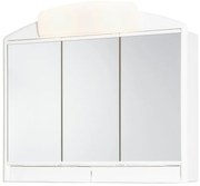 Jokey Zrkadlová skrinka s osvetlením Rano, 51 × 59 × 16 cm